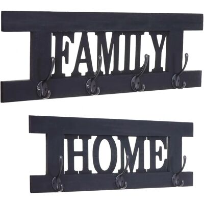 Décoshop26 - 040007285 - 2x crochets muraux - Wall hook rack - Publicité Décoshop26 - 040007285 - 2x crochets muraux - Wall hook rack - Publicité