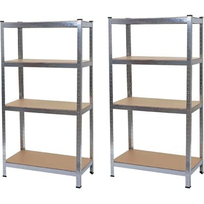 DÉCOSHOP26 - 040007484 - 160 x 80 x 40 cm - 320 kg por estante - Estantería de almacenamiento DÉCOSHOP26 - 040007484 - 160 x 80 x 40 cm - 320 kg por estante - Estantería de almacenamiento