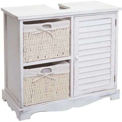 Décoshop26 - 040007844 - 60x65x31 cm - Meuble lavabo - Publicité Décoshop26 - 040007844 - 60x65x31 cm - Meuble lavabo - Publicité