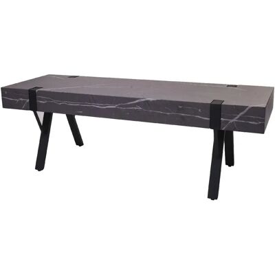 Décoshop26 - 040007860 - 42x120x40 cm - MDF gris marbre aspect fer - Meuble TV - Publicité Décoshop26 - 040007860 - 42x120x40 cm - MDF gris marbre aspect fer - Meuble TV - Publicité