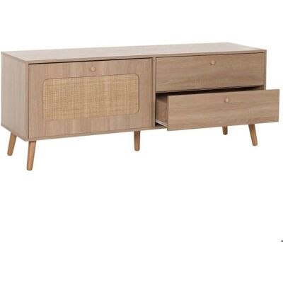 Décoshop26 - 040007864 - Oak look - TV cabinet - Publicité Décoshop26 - 040007864 - Oak look - TV cabinet - Publicité
