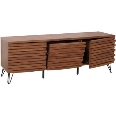 Décoshop26 - Mueble TV - Mango nogal - 52x142x44 cm - Cabinet Décoshop26 - Mueble TV - Mango nogal - 52x142x44 cm - Cabinet