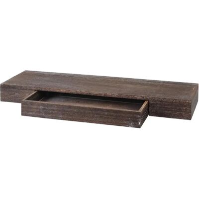 Décoshop26 - 040008653 - 8x80x25 cm - Étagère murale avec tiroir - Publicité Décoshop26 - 040008653 - 8x80x25 cm - Étagère murale avec tiroir - Publicité