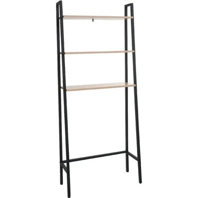 DÉCOSHOP26 - Bathroom shelf 155x64x25 cm - Light wood - Shelf - Publicité DÉCOSHOP26 - Bathroom shelf 155x64x25 cm - Light wood - Shelf - Publicité