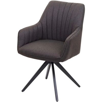 DÉCOSHOP26 - 040002278 - Tissu gris-brun - Chaise de salle à manger - Publicité DÉCOSHOP26 - 040002278 - Tissu gris-brun - Chaise de salle à manger - Publicité