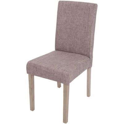 Décoshop26 Modelo 040002355 Silla moderna de tela gris claro Décoshop26 Modelo 040002355 Silla moderna de tela gris claro