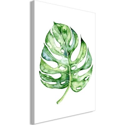 Décoshop26 - Monstera Watercolor - 60x90 cm - Canvas Print Décoshop26 - Monstera Watercolor - 60x90 cm - Canvas Print