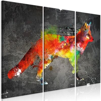 Décoshop26 - 110014742 - Patrón de cazador de bosques - 60x40 cm - cuadro decorativo en lienzo 3 partes Décoshop26 - 110014742 - Patrón de cazador de bosques - 60x40 cm - cuadro decorativo en lienzo 3 partes