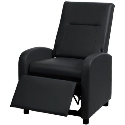 Décoshop26 - 040002005 - 99x70x75 cm - Negro - Sillón Décoshop26 - 040002005 - 99x70x75 cm - Negro - Sillón