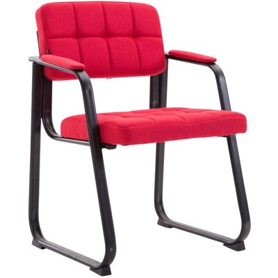 Décoshop26 - BUR10219 - Tela roja - Silla Décoshop26 - BUR10219 - Tela roja - Silla