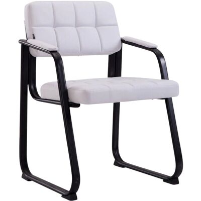Décoshop26 - BUR10231 - Blanco - PU sintético - Office chair Décoshop26 - BUR10231 - Blanco - PU sintético - Office chair