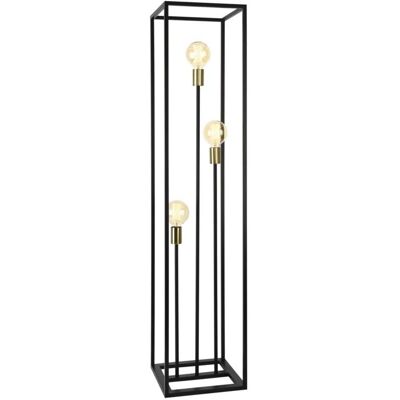HelloShop26 - Groningen - Nero - 140 cm - Piantana HelloShop26 - Groningen - Nero - 140 cm - Piantana