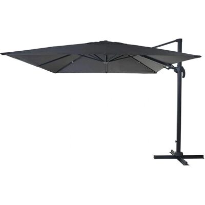 Sombrilla Décoshop26 04_0003291 - Giratoria, inclinable, 4.3m, Antracita Sombrilla Décoshop26 04_0003291 - Giratoria, inclinable, 4.3m, Antracita