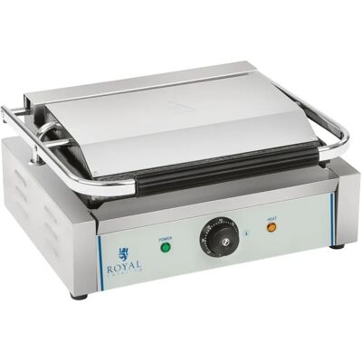 HELLOSHOP26 Parrilla Panini de Acero Inoxidable - 2200W - Profesional HELLOSHOP26 Parrilla Panini de Acero Inoxidable - 2200W - Profesional