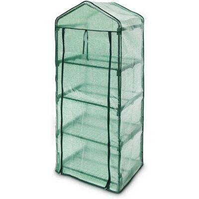 Serra da giardino in metallo 70x160x50 cm Helloshop26 Serra da giardino in metallo 70x160x50 cm Helloshop26