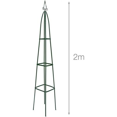 Helloshop26 - Supporto da giardino per rose rampicanti - 192cm Helloshop26 - Supporto da giardino per rose rampicanti - 192cm