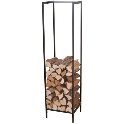 DÉCOSHOP26 - DEC05054 - Negro - 140 cm alto - Leñero DÉCOSHOP26 - DEC05054 - Negro - 140 cm alto - Leñero