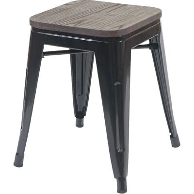 DÉCOSHOP26 - 040005325 - Olmo - Apilable - Taburete DÉCOSHOP26 - 040005325 - Olmo - Apilable - Taburete