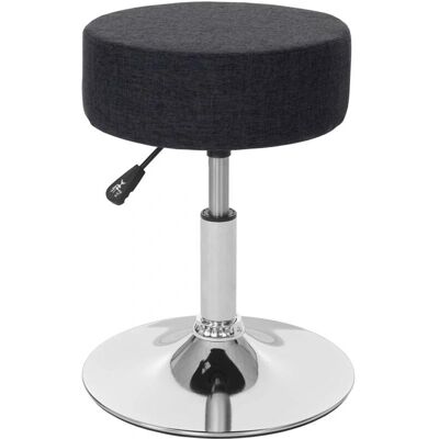 Décoshop26 - 040005333 - gris - Ø35 cm - 43-55 cm Stool Décoshop26 - 040005333 - gris - Ø35 cm - 43-55 cm Stool