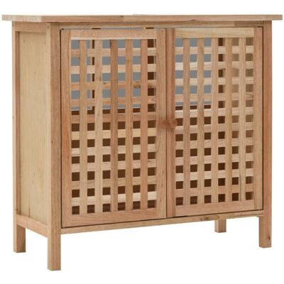 HelloShop26 - Mueble lavabo nogal 66x29x61 - Nogal HelloShop26 - Mueble lavabo nogal 66x29x61 - Nogal