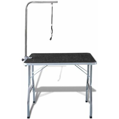 Table de Toilettage pour Chiens Helloshop26 - Réglable, Antidérapante, Pliable Table de Toilettage pour Chiens Helloshop26 - Réglable, Antidérapante, Pliable