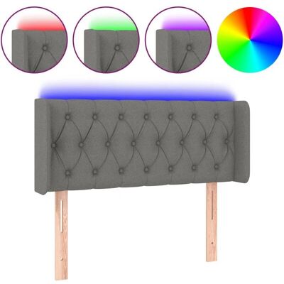 DÉCOSHOP26 Testiera LED Grigia Scura - Camera Moderna DÉCOSHOP26 Testiera LED Grigia Scura - Camera Moderna