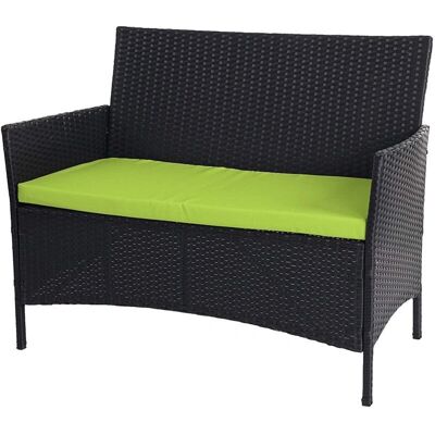 Décoshop26 MDJ04135 Panchina da giardino - Polirattan, Grigio, Idrorepellente, 83x106x60 cm Décoshop26 MDJ04135 Panchina da giardino - Polirattan, Grigio, Idrorepellente, 83x106x60 cm