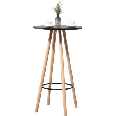 Décoshop26 - TAB10069 - Negro - MDF - Table Décoshop26 - TAB10069 - Negro - MDF - Table