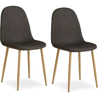 Décoshop26 - CDS06103 - Juego de sillas de comedor Décoshop26 - CDS06103 - Juego de sillas de comedor