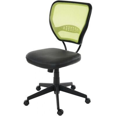 Décoshop26 - 040001911 - PU verde - Sin reposabrazos - Office chair Décoshop26 - 040001911 - PU verde - Sin reposabrazos - Office chair