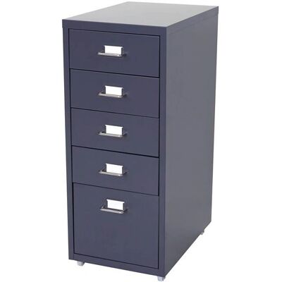 Décoshop26 Modello 040004358 Mobile cassetti in acciaio per ufficio - 5 cassetti Décoshop26 Modello 040004358 Mobile cassetti in acciaio per ufficio - 5 cassetti