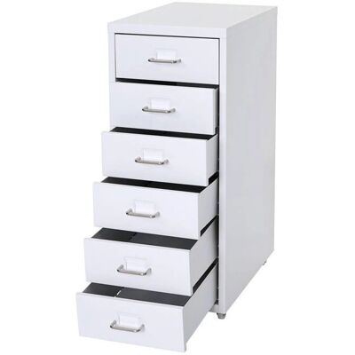 Décoshop26 Modello 040004357 - Armadio da Ufficio con Ruote Décoshop26 Modello 040004357 - Armadio da Ufficio con Ruote
