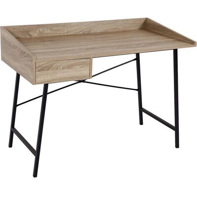Décoshop26 - BUR04107 - 98x114x60cm - aspecto roble - Escritorio Décoshop26 - BUR04107 - 98x114x60cm - aspecto roble - Escritorio