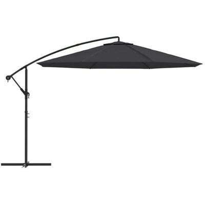 Helloshop26 Parasol de Aluminio 350cm - Sombrilla de Jardín Helloshop26 Parasol de Aluminio 350cm - Sombrilla de Jardín
