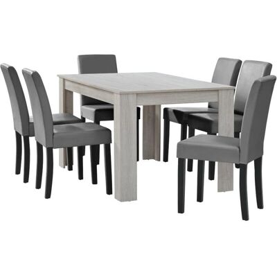 HELLOSHOP26 - DiningTable 140x90 - Juego de comedor HELLOSHOP26 - DiningTable 140x90 - Juego de comedor