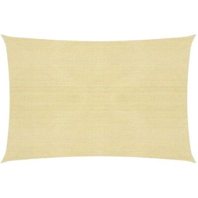 HELLOSHOP26 Vela rettangolare beige - Protezione UV HELLOSHOP26 Vela rettangolare beige - Protezione UV