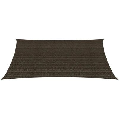 HELLOSHOP26 - Vela de sombra 160 g/m² - Marrone - Shade sail HELLOSHOP26 - Vela de sombra 160 g/m² - Marrone - Shade sail