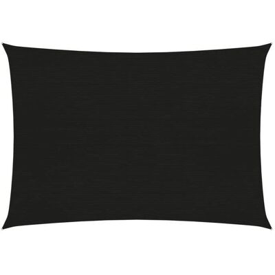 HELLOSHOP26 - Vela ombreggiante in HDPE 160 g/m² 2,5 x 3,5 m nero HELLOSHOP26 - Vela ombreggiante in HDPE 160 g/m² 2,5 x 3,5 m nero