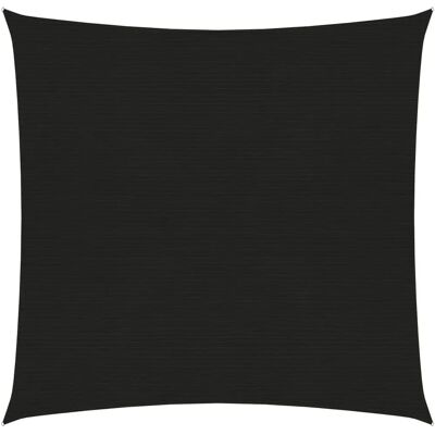 Helloshop26 Protección UV Vela de sombra - 160 G/M² HDPE 3,6 x 3,6 m Negro Helloshop26 Protección UV Vela de sombra - 160 G/M² HDPE 3,6 x 3,6 m Negro