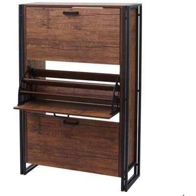 Décoshop26 Armoire à chaussures en chêne sauvage - Mobilier - Publicité Décoshop26 Armoire à chaussures en chêne sauvage - Mobilier - Publicité