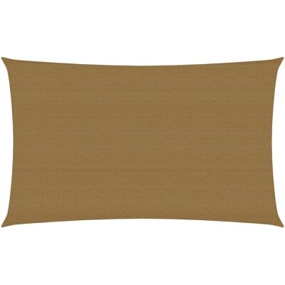 HELLOSHOP26 - Shade Sail - 2x5m - Gray Taupe - Shade sail HELLOSHOP26 - Shade Sail - 2x5m - Gray Taupe - Shade sail
