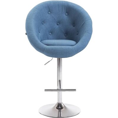 DÉCOSHOP26 - TDB10332 - Sede a forma d'uovo - Tessuto blu - Sgabello bar DÉCOSHOP26 - TDB10332 - Sede a forma d'uovo - Tessuto blu - Sgabello bar