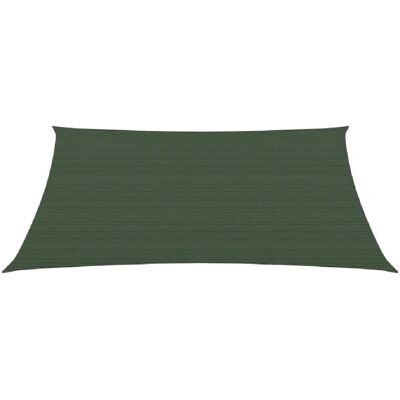 HelloShop26 - Vela de sombra 160 g/m² verde oscuro 2,5 x 3 m hdpe - Shade sail - Publicité HelloShop26 - Vela de sombra 160 g/m² verde oscuro 2,5 x 3 m hdpe - Shade sail - Publicité