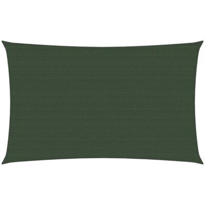 Helloshop26 - Voile d'ombrage 160 g/m² Vert foncé 2 x 5 m HDPE - Publicité Helloshop26 - Voile d'ombrage 160 g/m² Vert foncé 2 x 5 m HDPE - Publicité