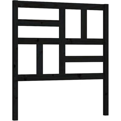 Décoshop26 - TDL0202037 - Negro - 96x4x104 cm - Cabecero Décoshop26 - TDL0202037 - Negro - 96x4x104 cm - Cabecero