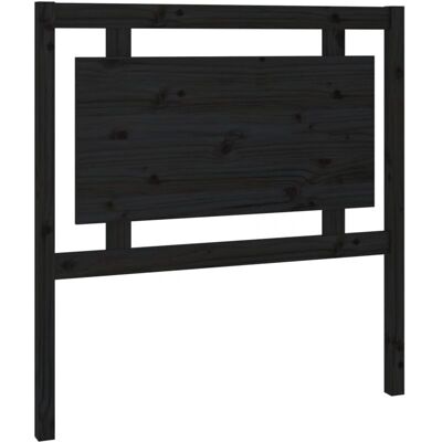 Décoshop26 - TDL0202057 - Negro - Pino - Cabecera Décoshop26 - TDL0202057 - Negro - Pino - Cabecera