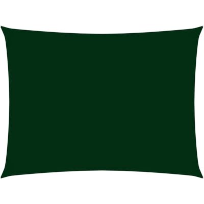 HELLOSHOP26 - Toldo vela 2x4.5m - Verde oscuro - Sombrilla HELLOSHOP26 - Toldo vela 2x4.5m - Verde oscuro - Sombrilla