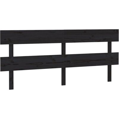 DÉCOSHOP26 - TDL0202197 - Negro - 184x3x81 cm - Cabecero DÉCOSHOP26 - TDL0202197 - Negro - 184x3x81 cm - Cabecero
