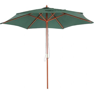 Décoshop26 Modèle 04_0003824 - Parasol de jardin vert - Publicité Décoshop26 Modèle 04_0003824 - Parasol de jardin vert - Publicité