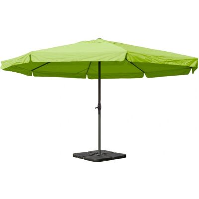 Décoshop26 Parapluie rond noir et vert - patio umbrella - Publicité Décoshop26 Parapluie rond noir et vert - patio umbrella - Publicité